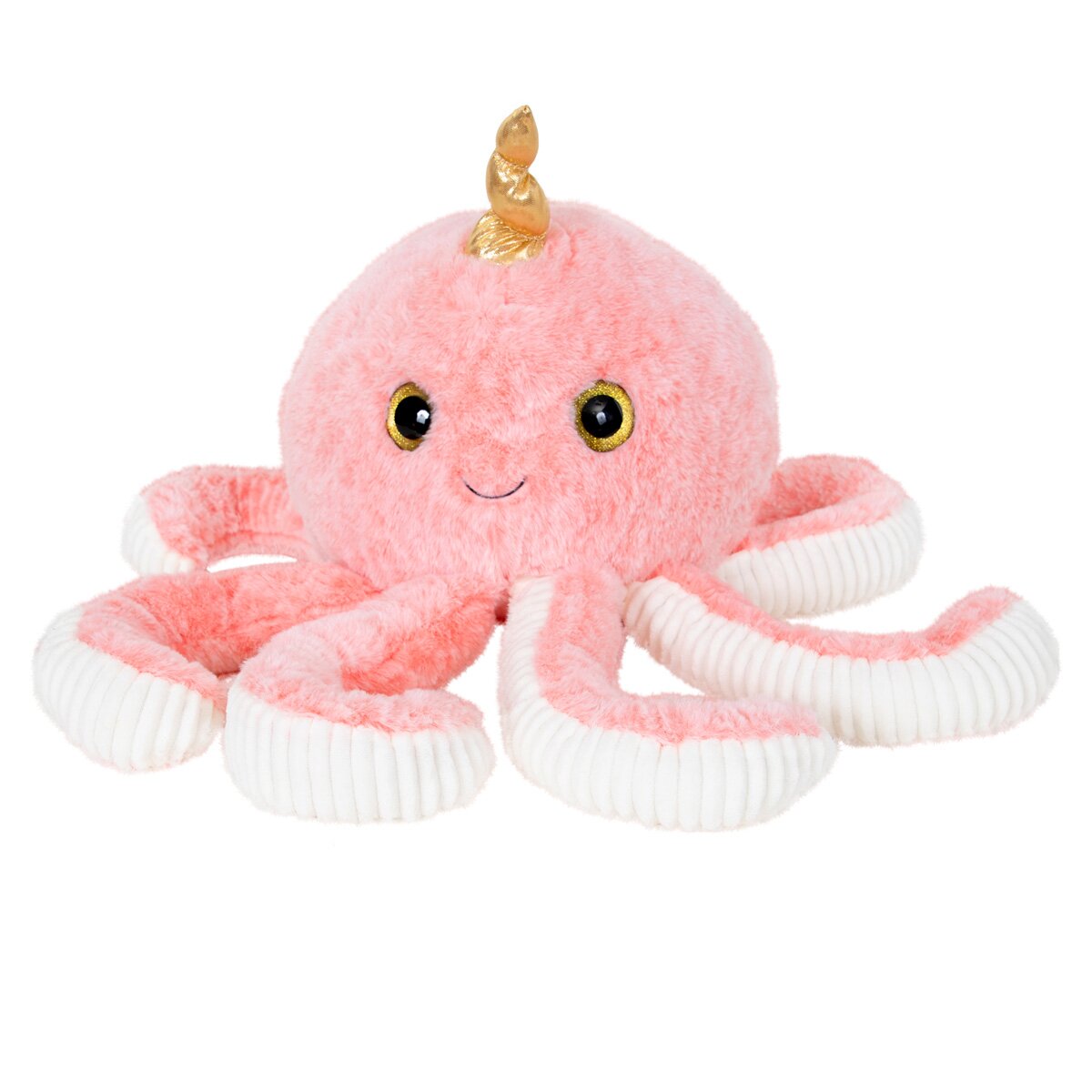 Puffy Friends Jucarie de plus Caracatita Roz 45 cm