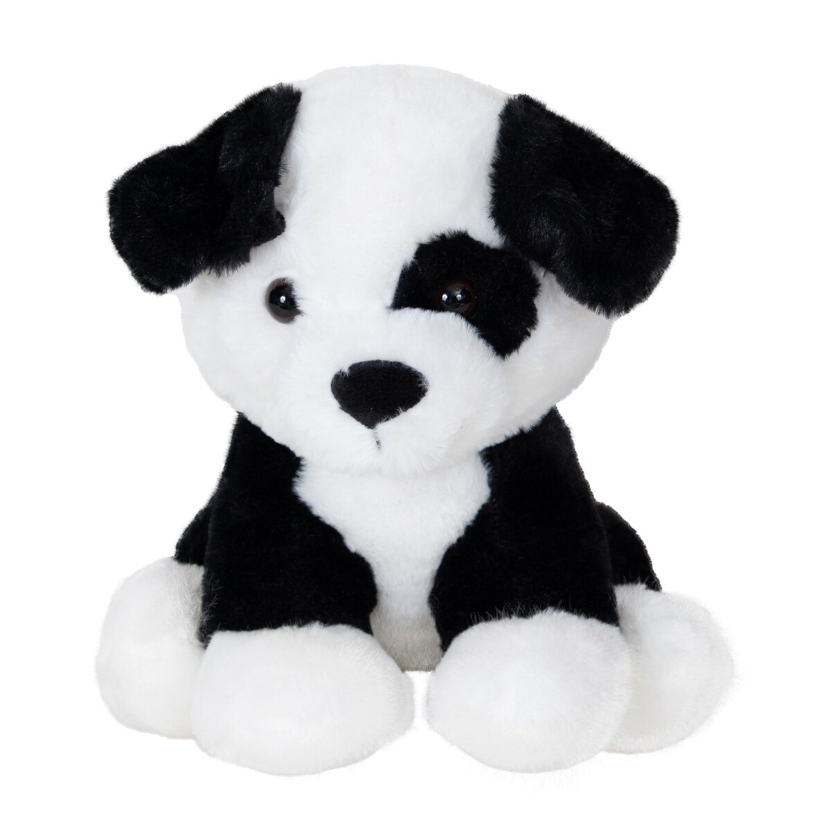 Puffy Friends Jucarie de plus Catelus Alb Negru 32 cm