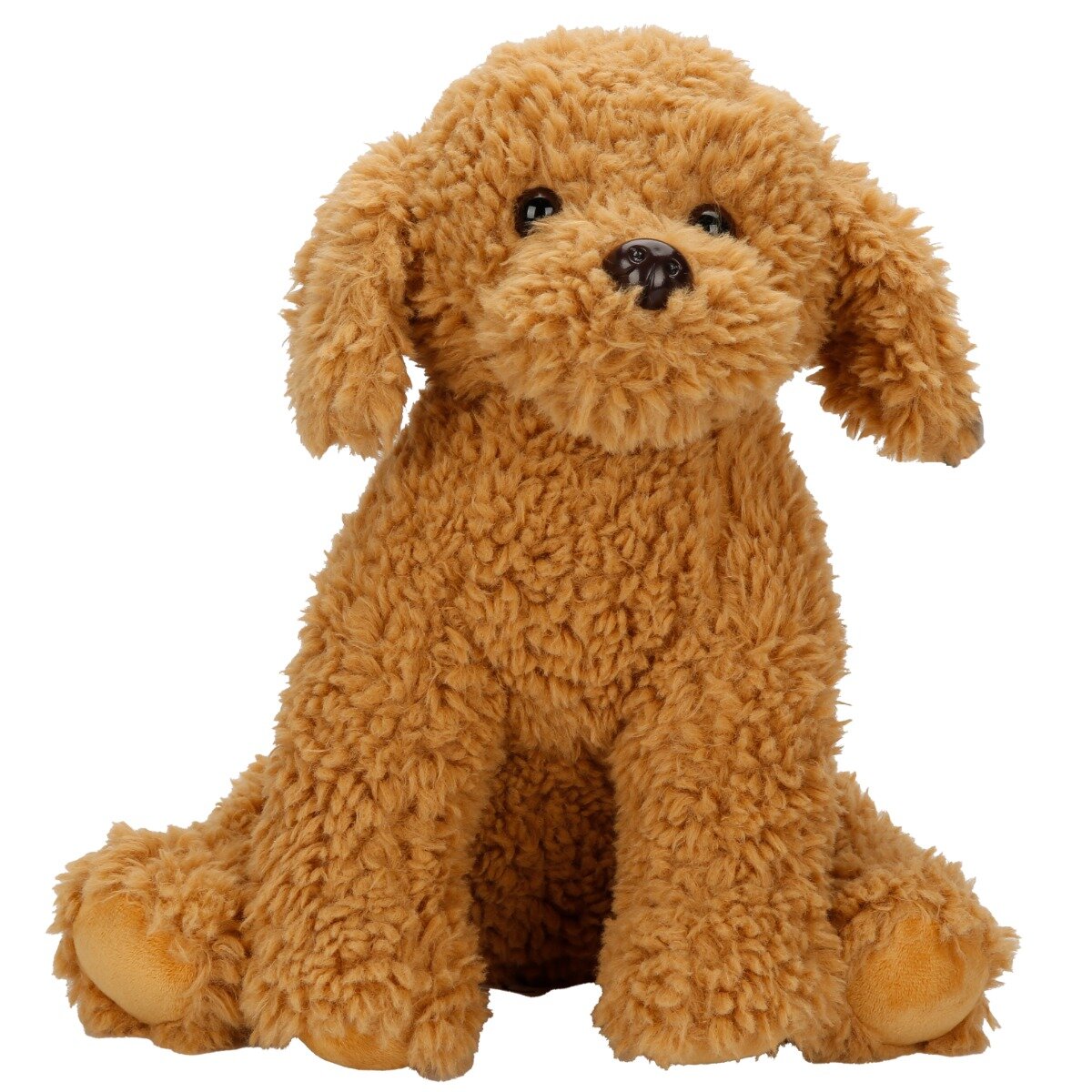 Puffy Friends Jucarie de plus Catelus Poodle Maro deschis 33 cm