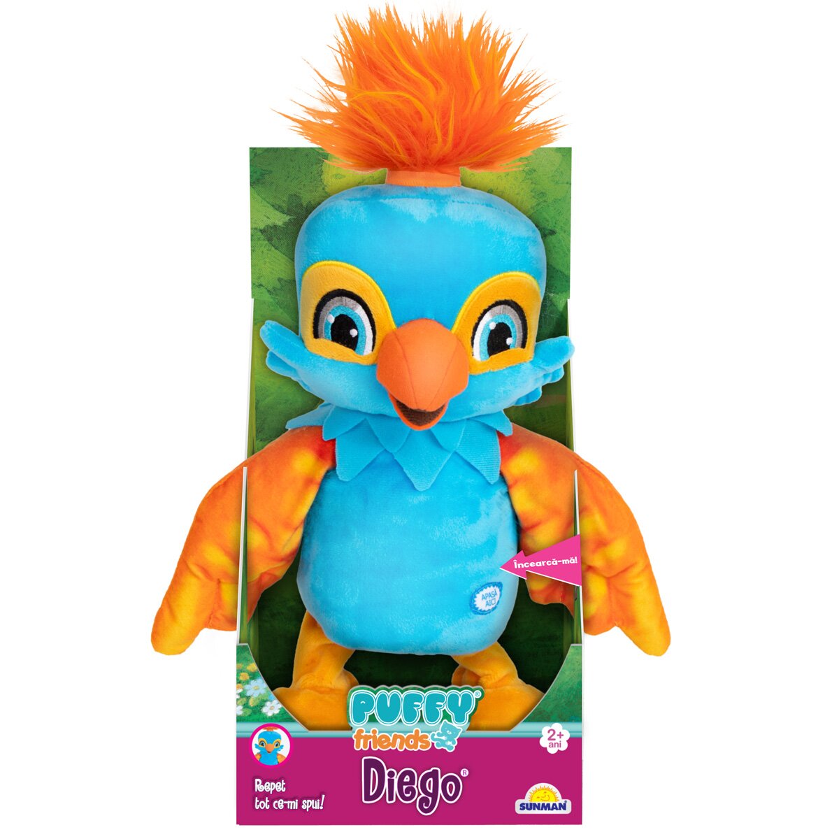 Puffy Friends Jucarie de plus interactiva Diego