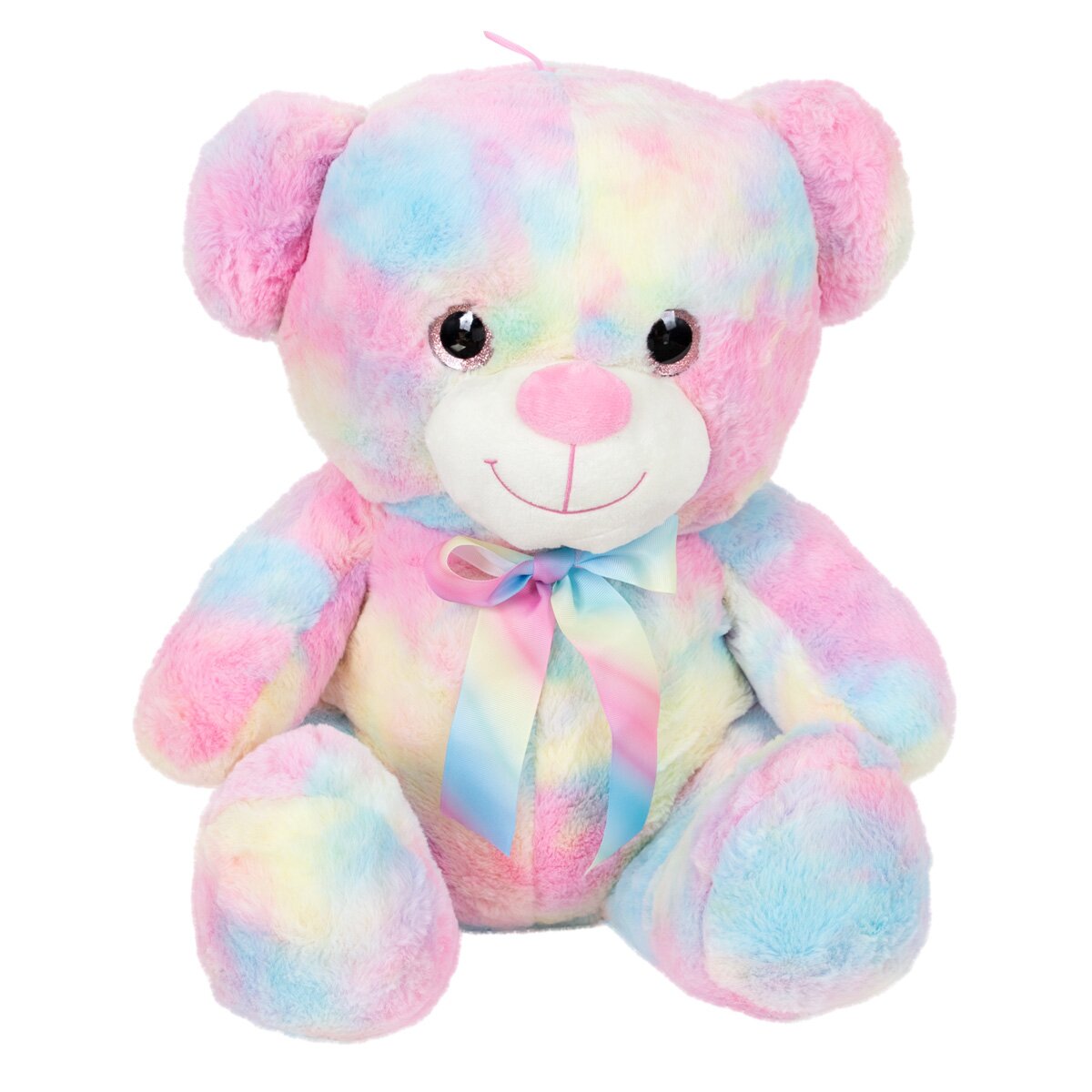 Puffy Friends Ursulet de plus Curcubeu 45 cm