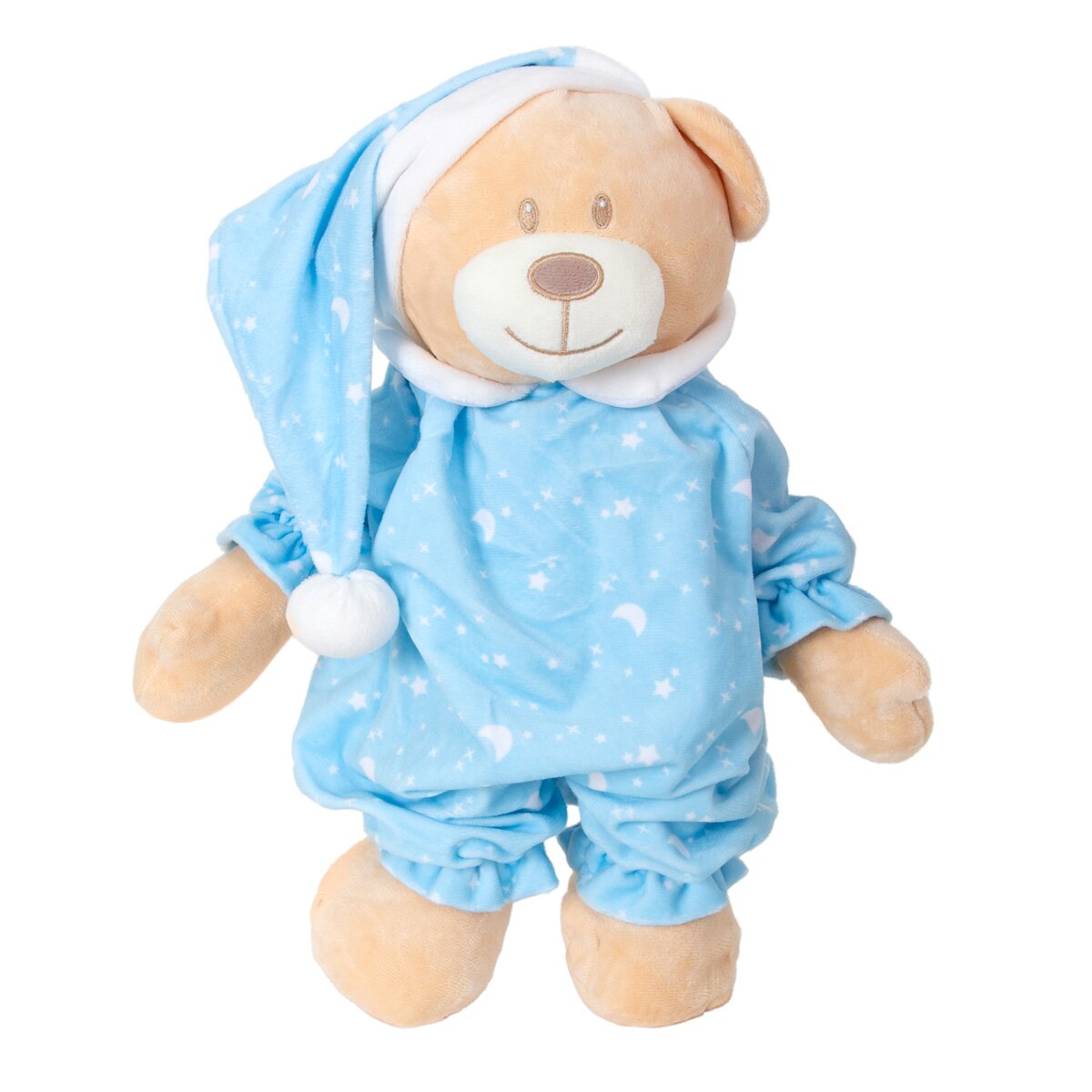 Puffy Friends Ursulet de plus in pijama Albastru 30 cm