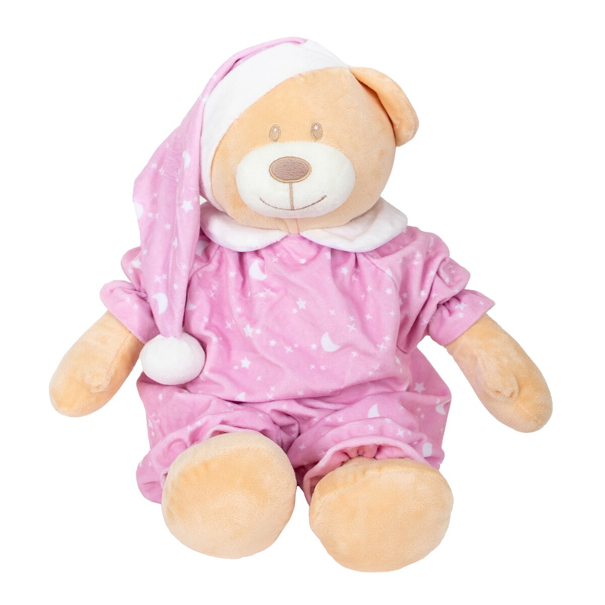 Puffy Friends Ursulet de plus in pijama Roz 30 cm