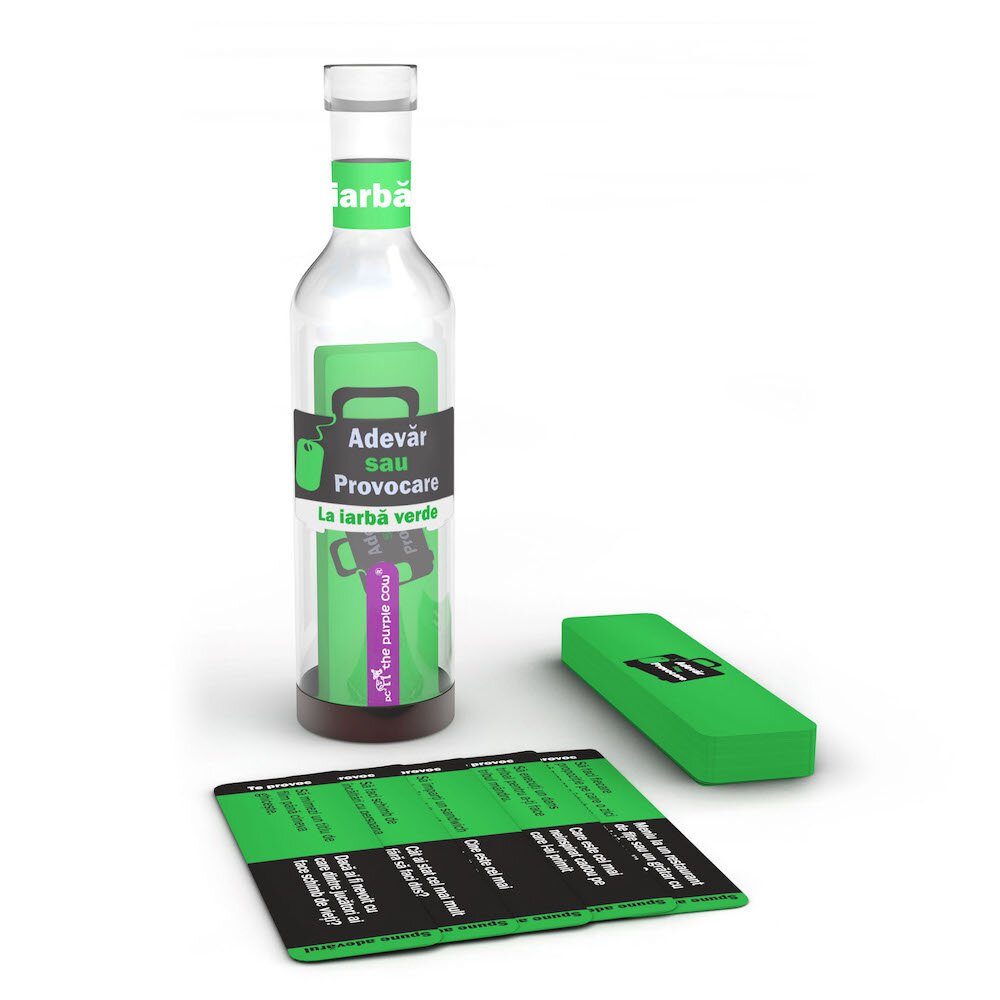 Purple Cow Joc Adevar sau provocare La iarba verde