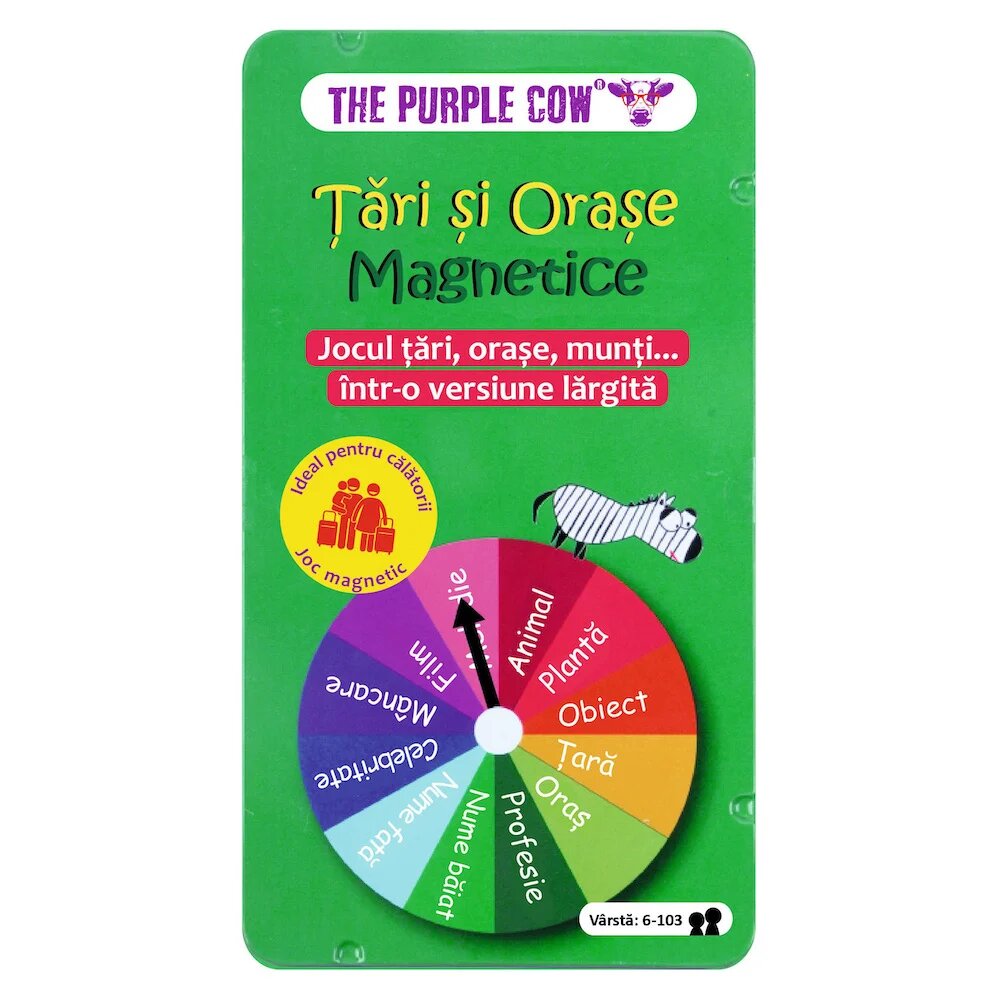 Purple Cow Joc magnetic Tari si orase