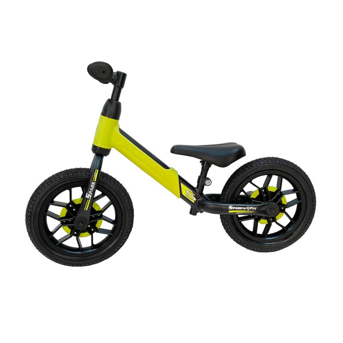 QPlay Bicicleta fara pedale Spark Verde 12 inch