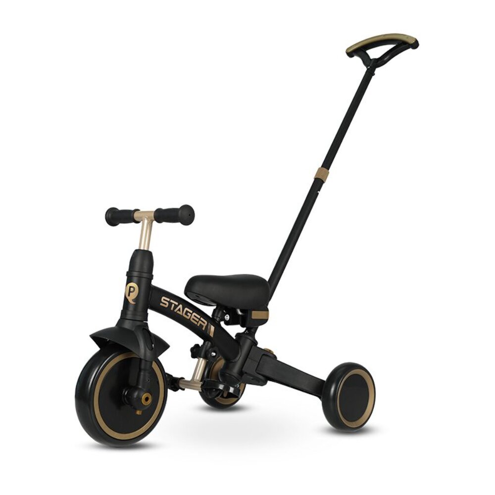 QPlay Tricicleta evolutiva pliabila Stager Platinum