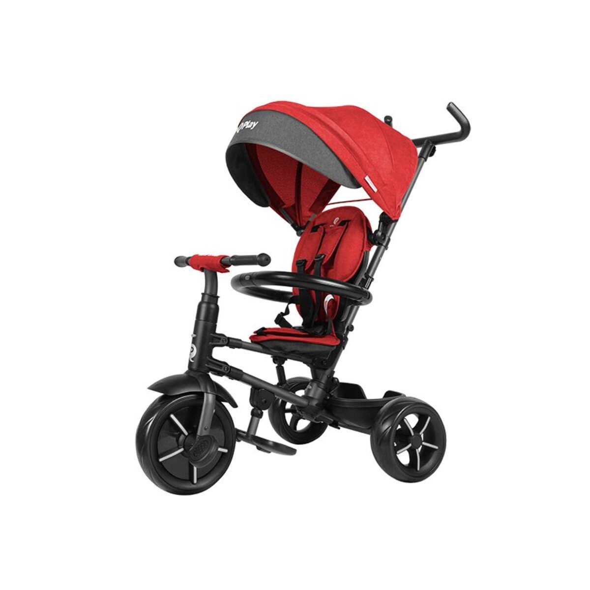 QPlay Tricicleta pliabila Rito Star Rosu