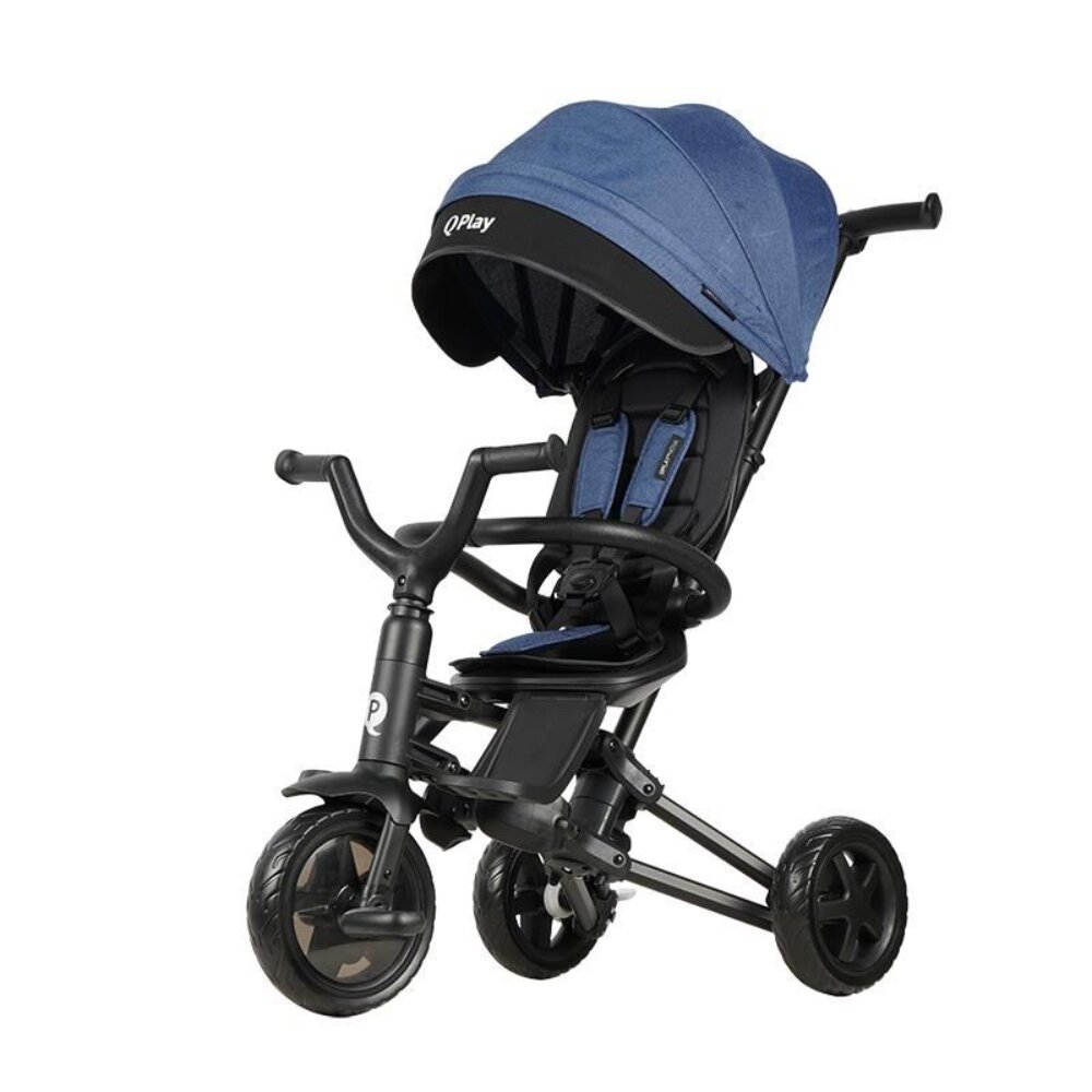 QPlay Tricicleta ultrapliabila Nova Niello Albastru