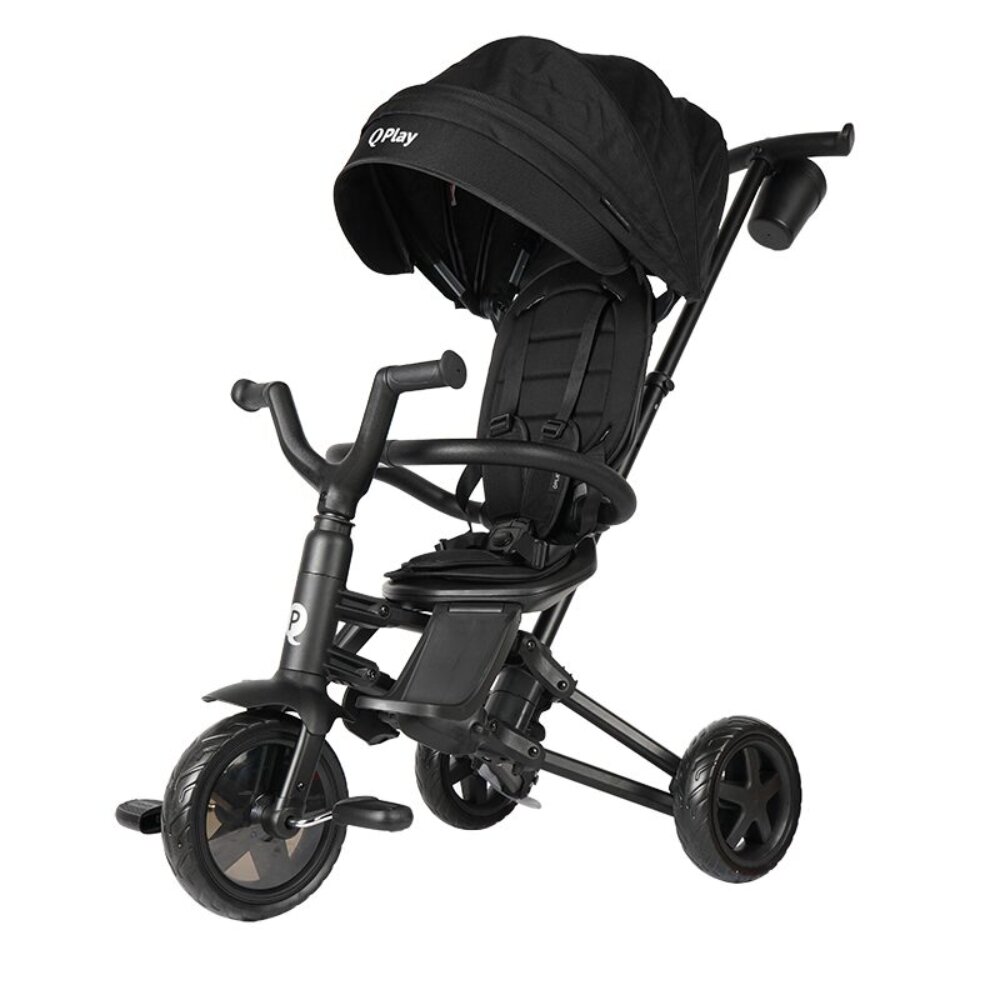 QPlay Tricicleta ultrapliabila Nova Niello Negru