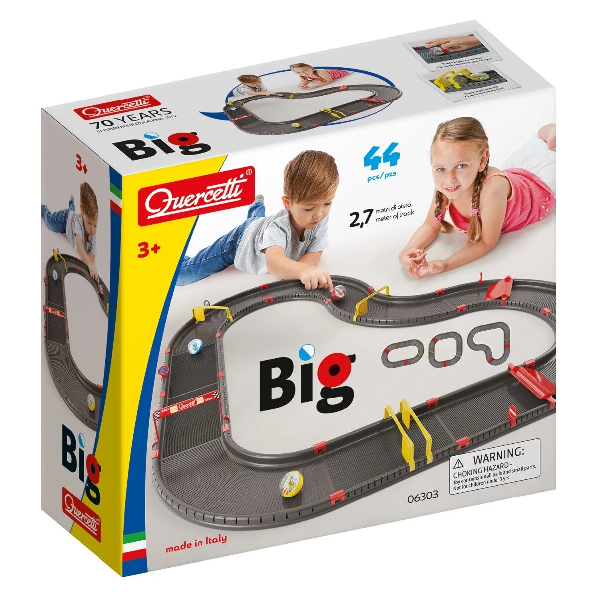 Quercetti Traseu de bile Big Marbledrome 44 piese