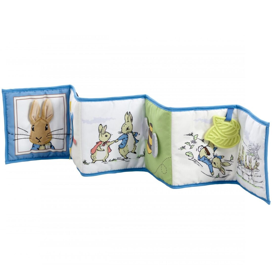 Rainbow Designs Jucarie Carte cu doua fete Peter the rabbit