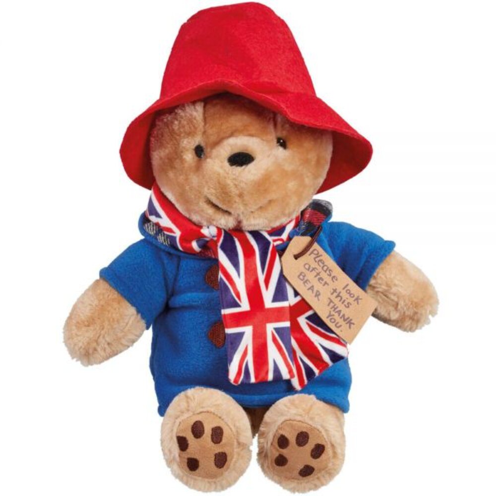 Rainbow Designs Jucarie de plus Ursuletul Paddington cu fular Union Jack 25 cm