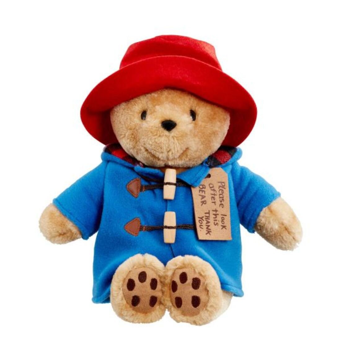 Rainbow Designs Jucarie din plus ursuletul Paddington cu haina albastra 30 cm