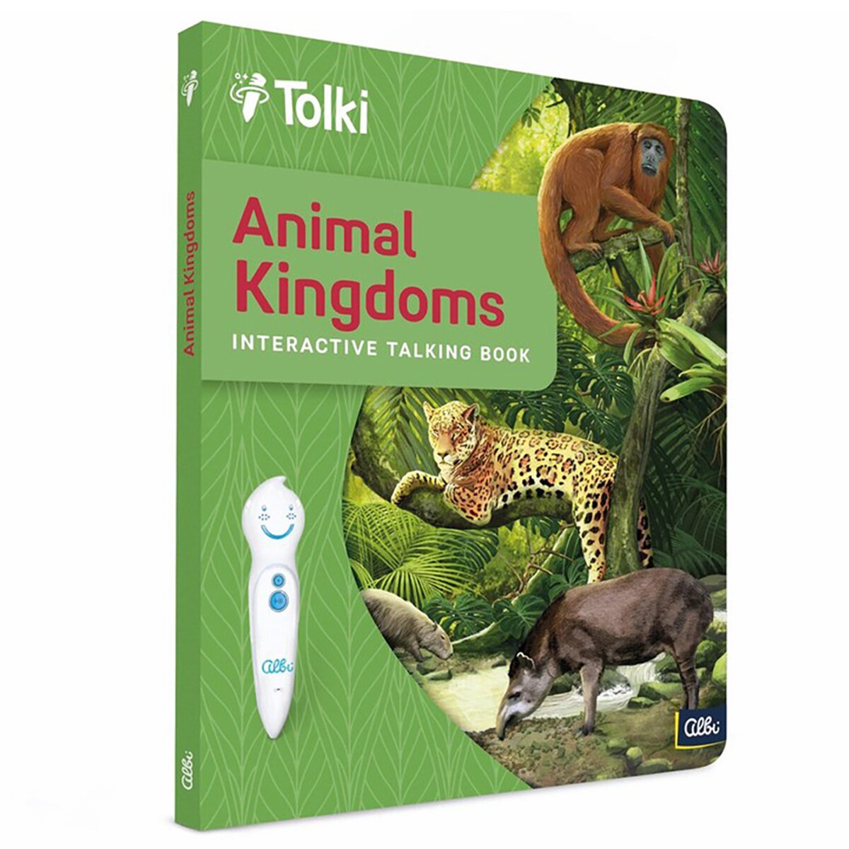 Raspundel Istetel Carte interactiva Animal Kingdoms in Limba Engleza