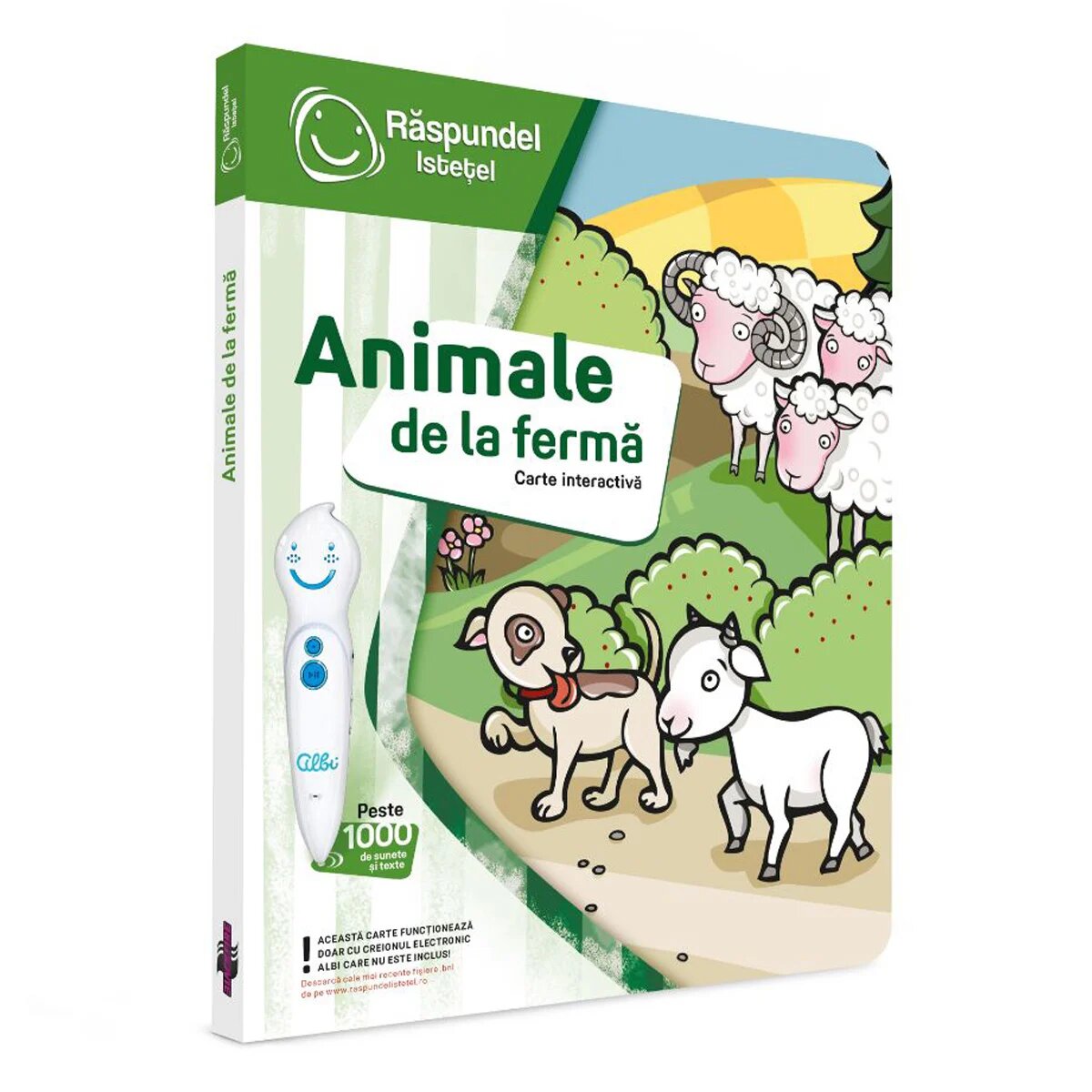 Raspundel Istetel Carte interactiva Animale de la ferma