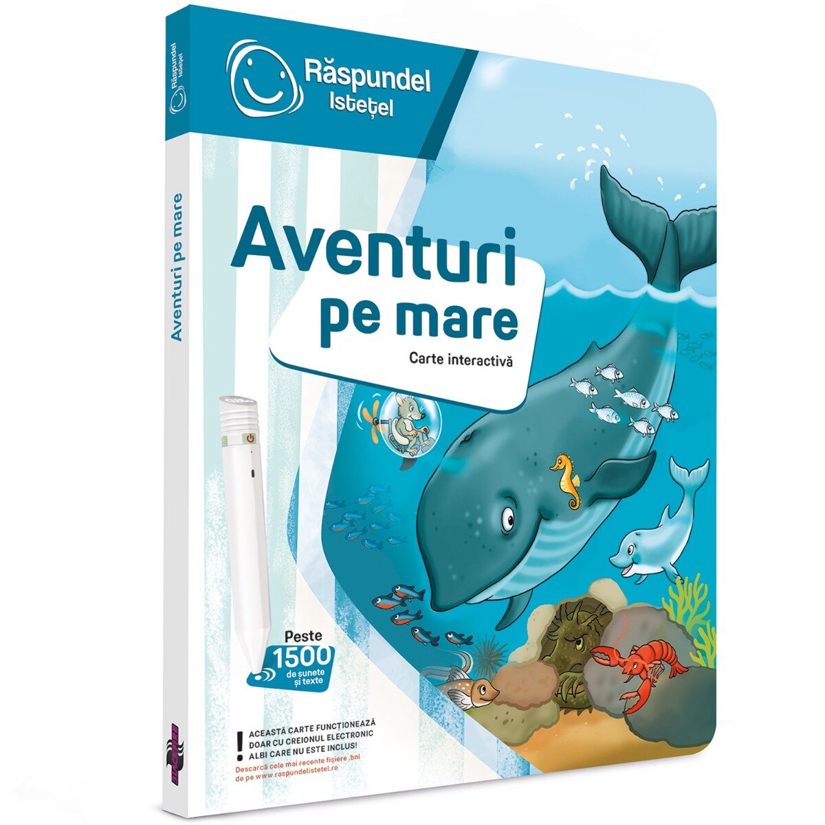 Raspundel Istetel Carte interactiva Aventuri pe mare