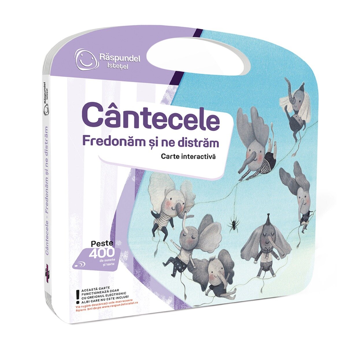 Raspundel Istetel Carte interactiva Cantecele Fredonam si ne distram