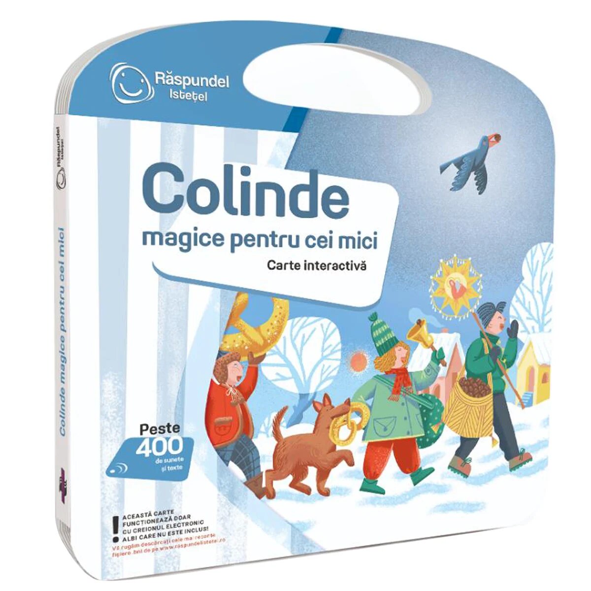 Raspundel Istetel Carte interactiva Colinde magice pentru cei mici