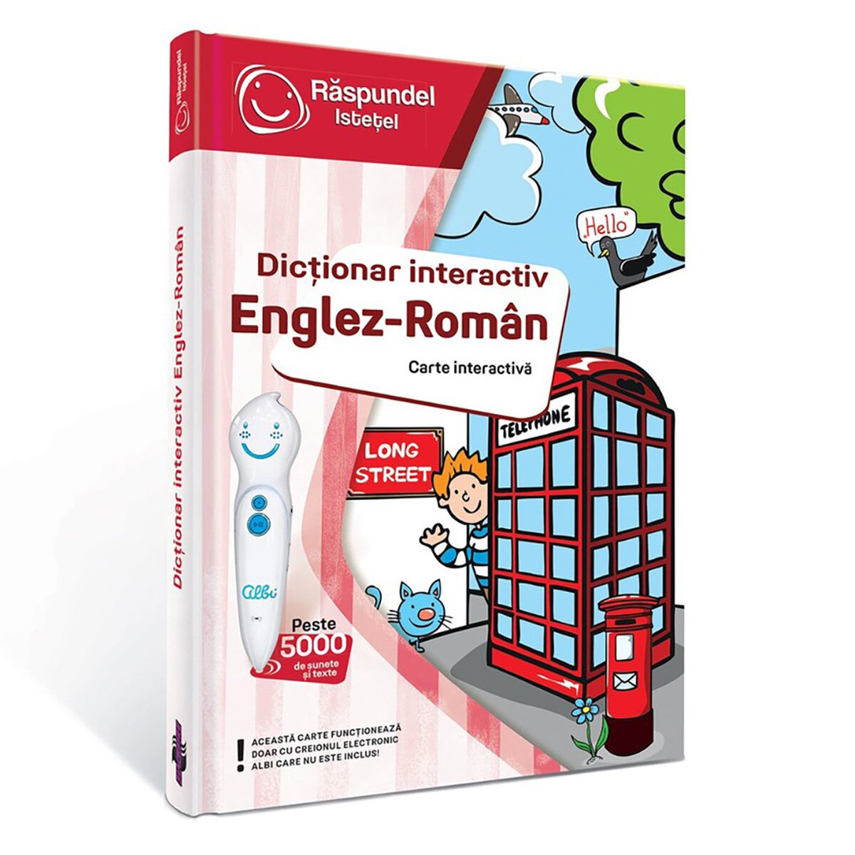 Raspundel Istetel Carte interactiva Dictionar Englez-Roman