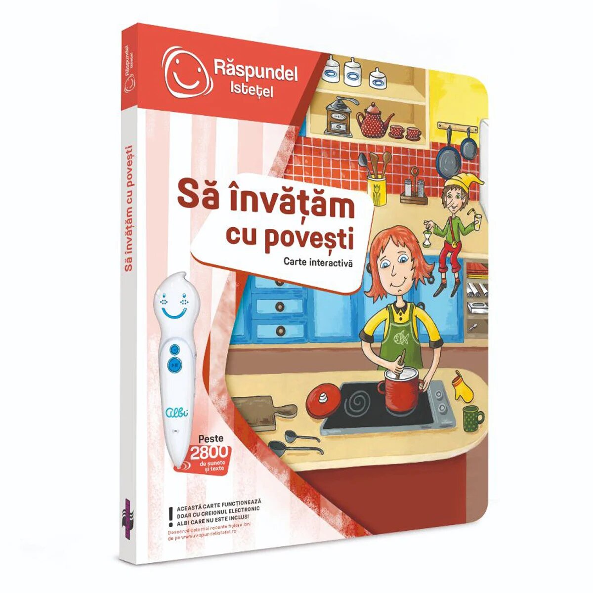 Raspundel Istetel Carte interactiva Invatam cu povesti