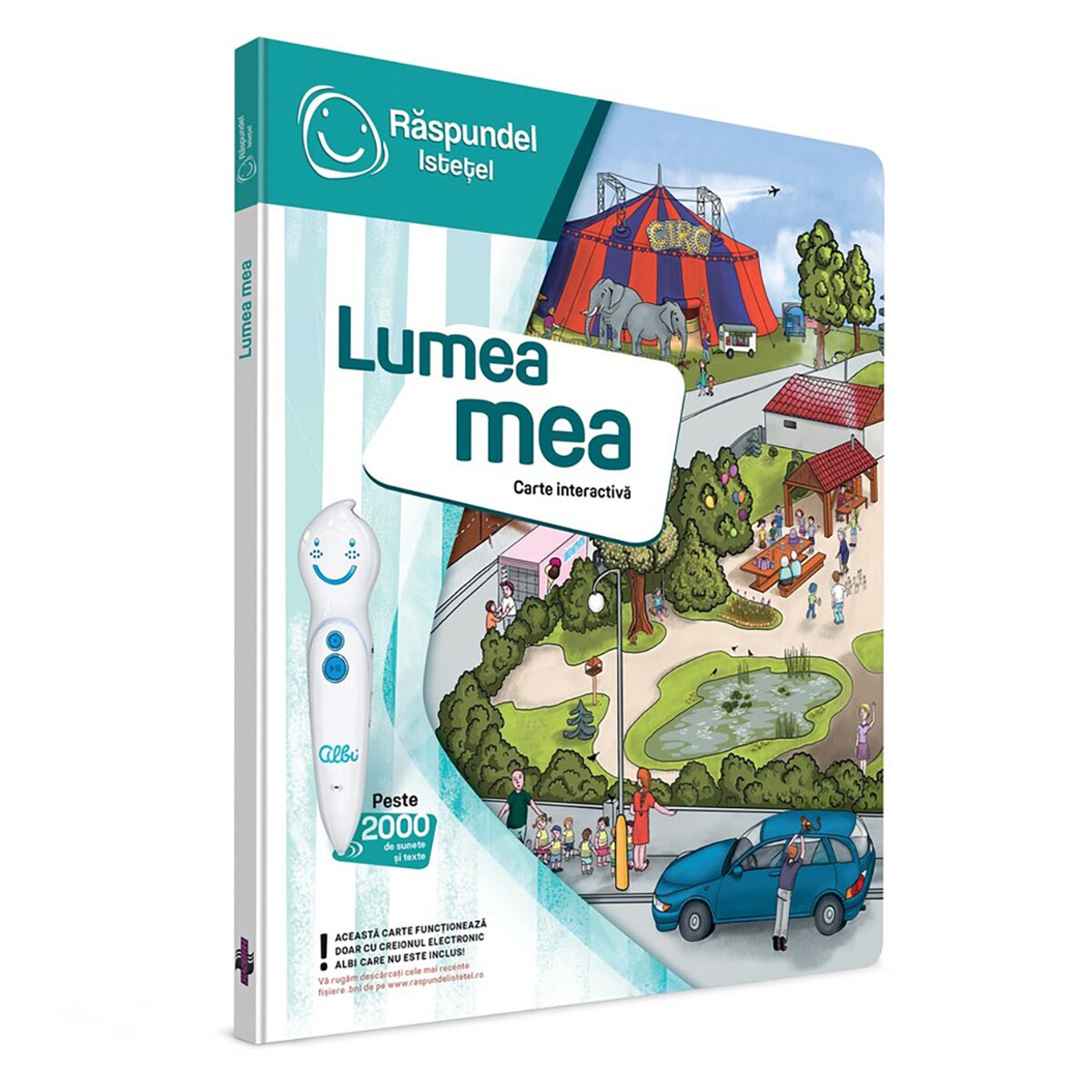 Raspundel Istetel Carte interactiva Lumea mea