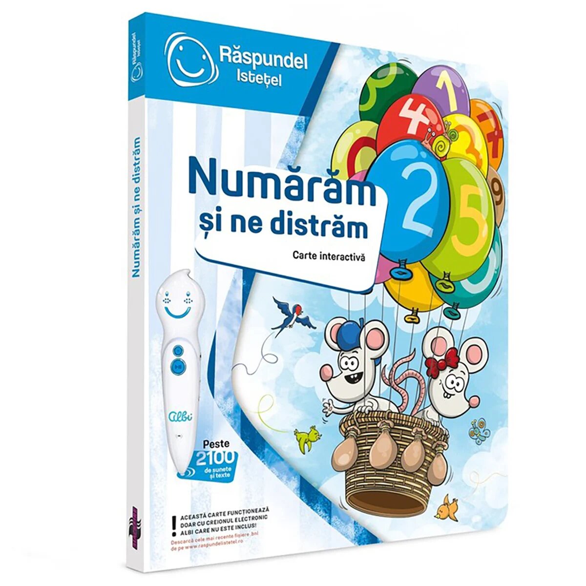 Raspundel Istetel Carte interactiva Numaram si ne distram