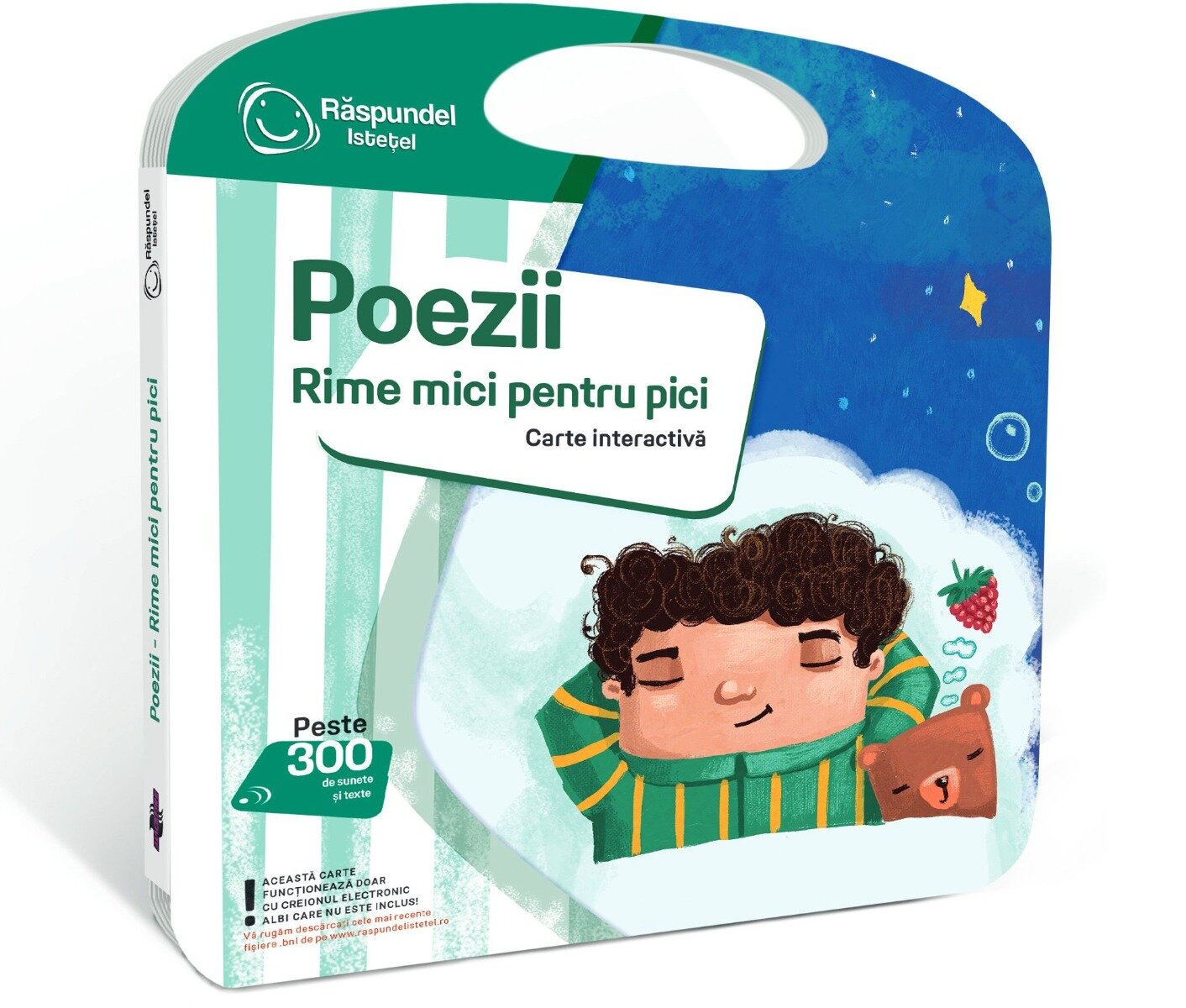 Raspundel Istetel Carte interactiva Poezii Rime mici pentru pici