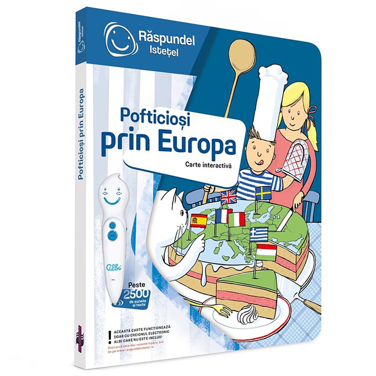 Raspundel Istetel Carte interactiva Pofticiosi prin Europa