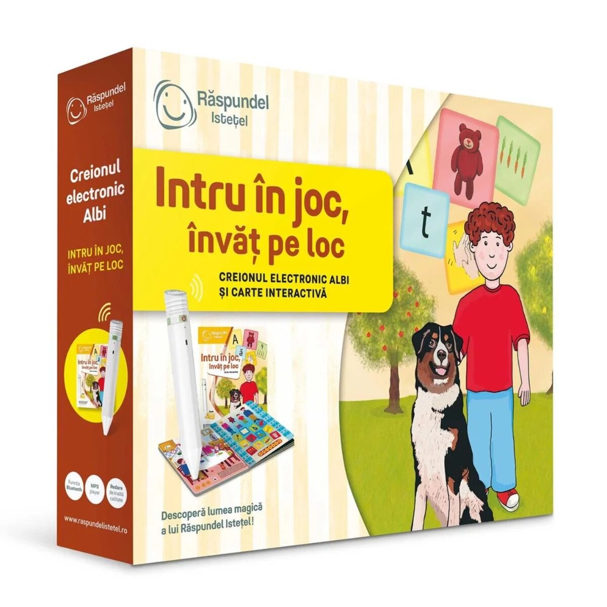 Raspundel Istetel Carte interactiva si creion Intru in joc invat pe loc