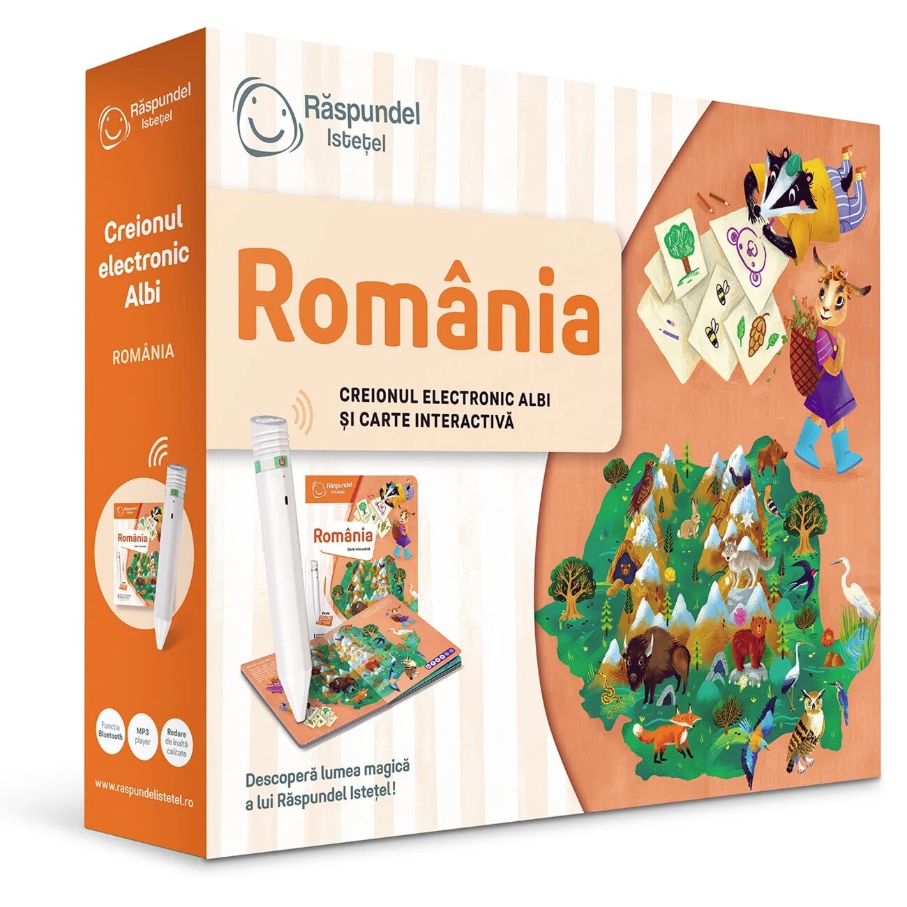 Raspundel Istetel Carte interactiva si creion Romania