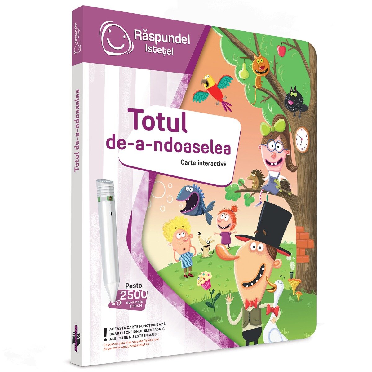 Raspundel Istetel Carte interactiva Totul de-a-ndoaselea