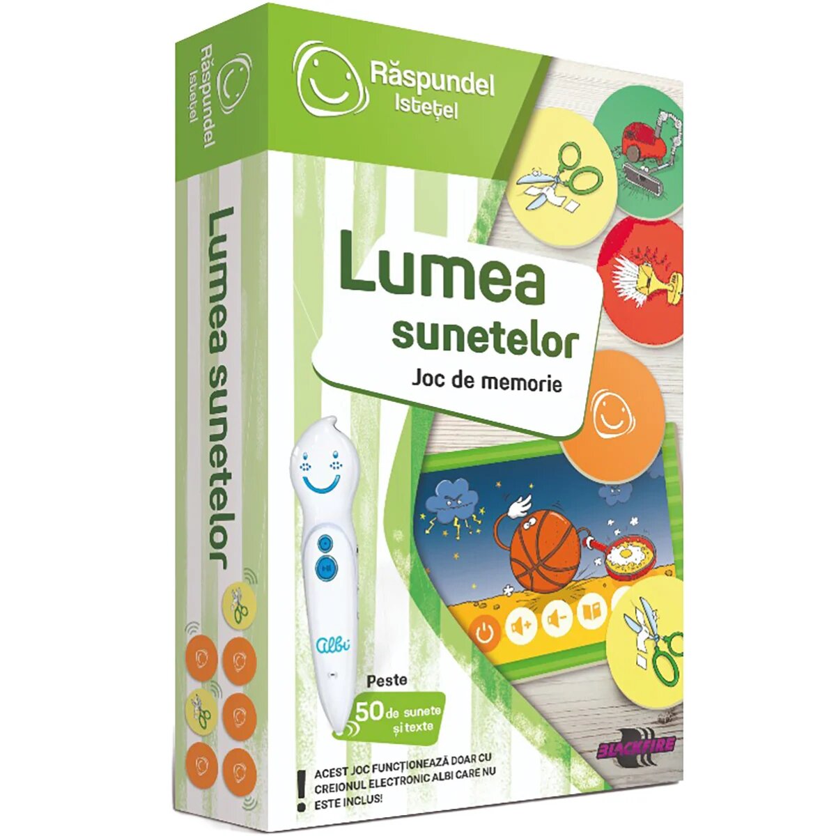 Raspundel Istetel Joc de memorie Lumea sunetelor