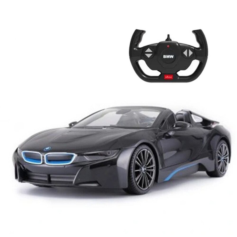 Rastar Masina cu telecomanda BMW I8 Roadster 1:12 Negru
