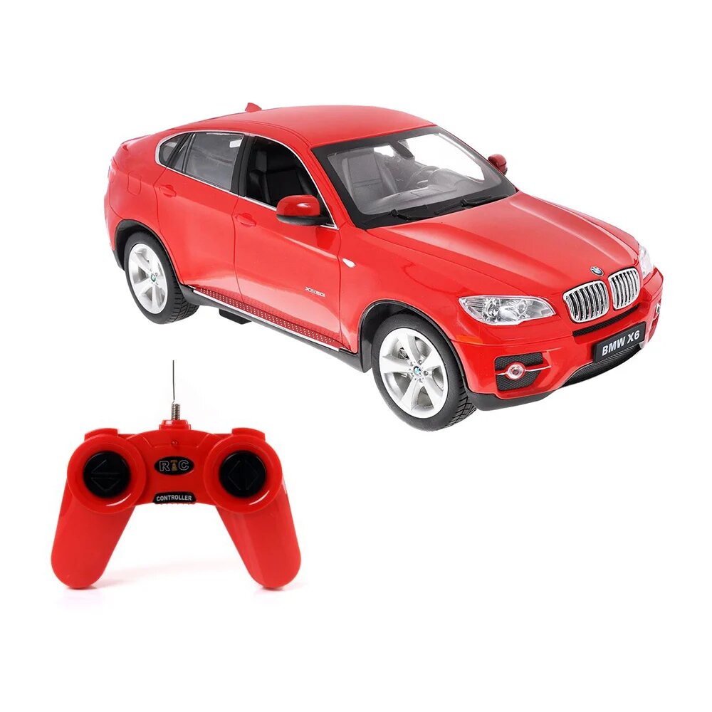 Rastar Masina cu telecomanda BMW X6 1:24 Rosu