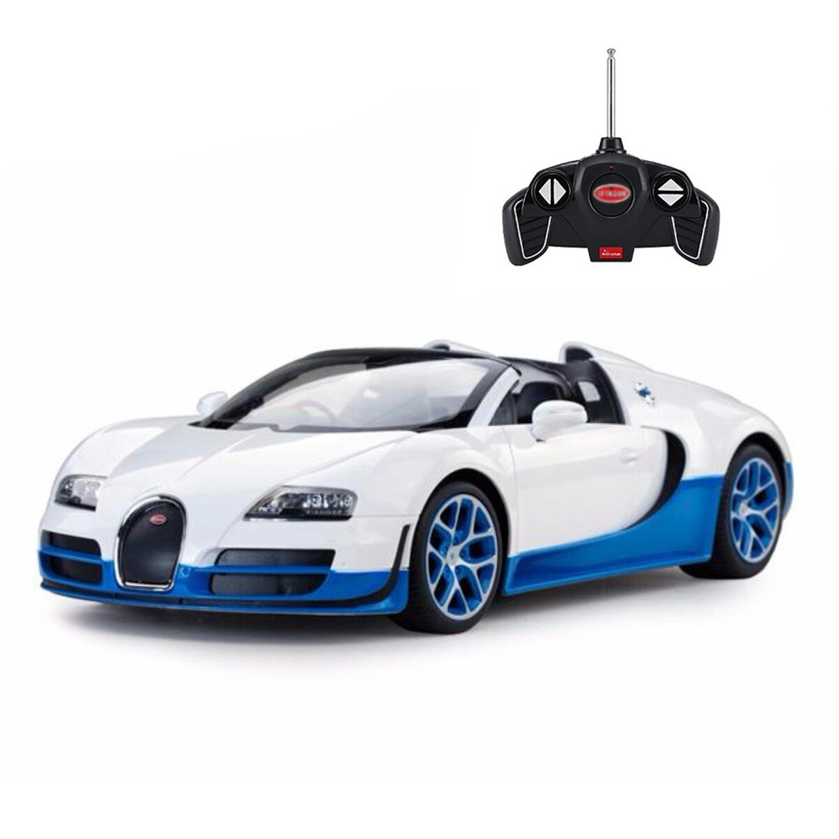 Rastar Masina cu telecomanda Bugatti Veyron Grand Sport Vitesse 1:18 Alb