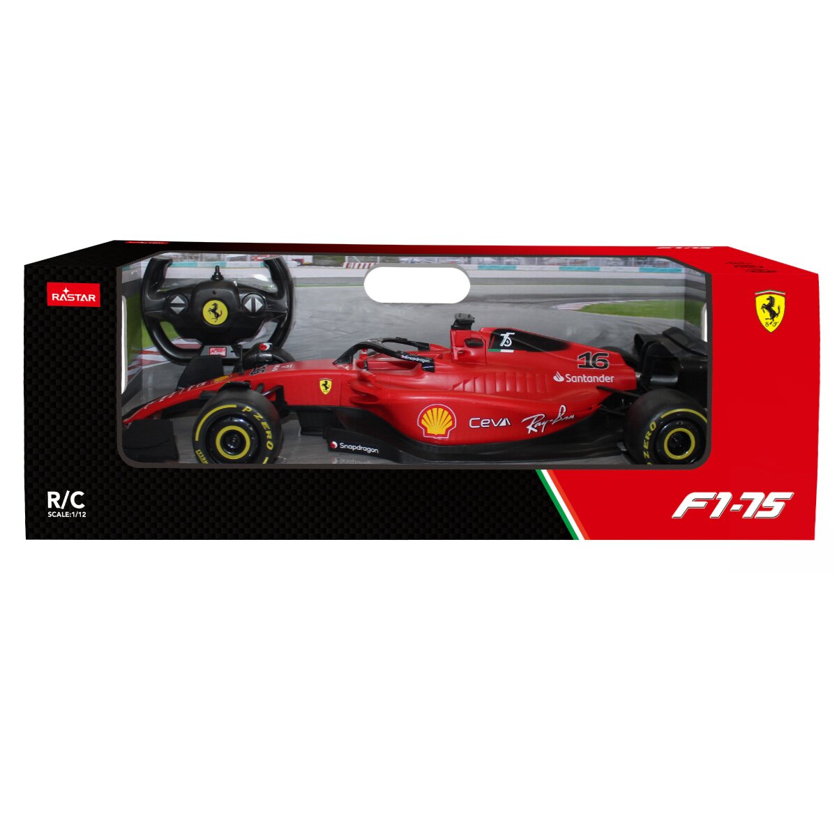 Rastar Masina cu telecomanda Ferrari F1-75 1:12