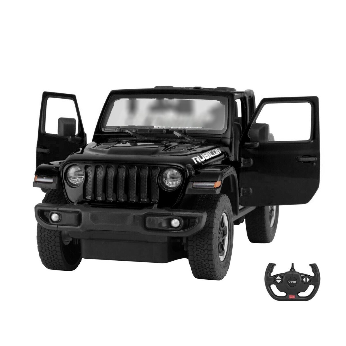 Rastar Masina cu telecomanda Jeep Wrangler RC 1:14 Negru