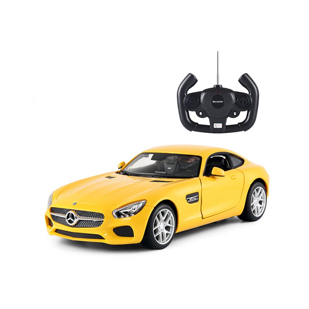 Rastar Masina cu telecomanda Mercedes - Benz AMG GT 1:14 Galben