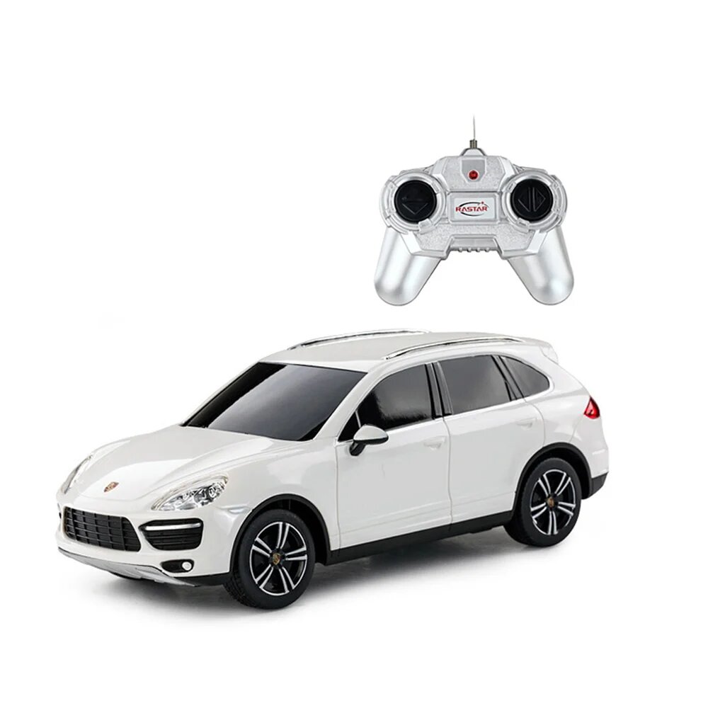 Rastar Masina cu telecomanda Porsche Cayenne Turbo 1:24 Alb