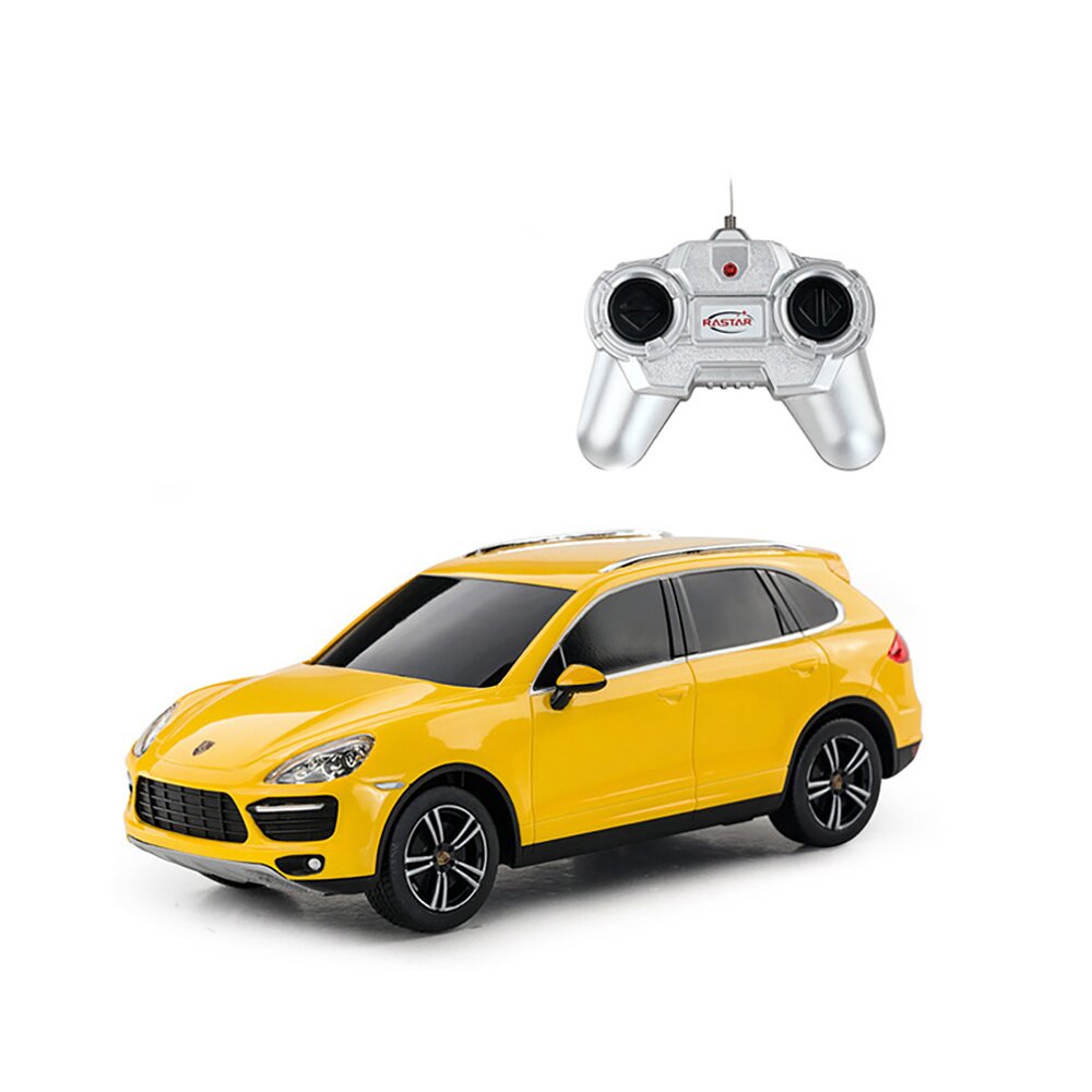 Rastar Masina cu telecomanda Porsche Cayenne Turbo 1:24 Galben