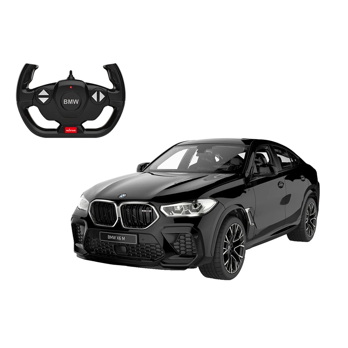 Rastar Masinuta cu telecomanda BMW X6 M Negru 1:14