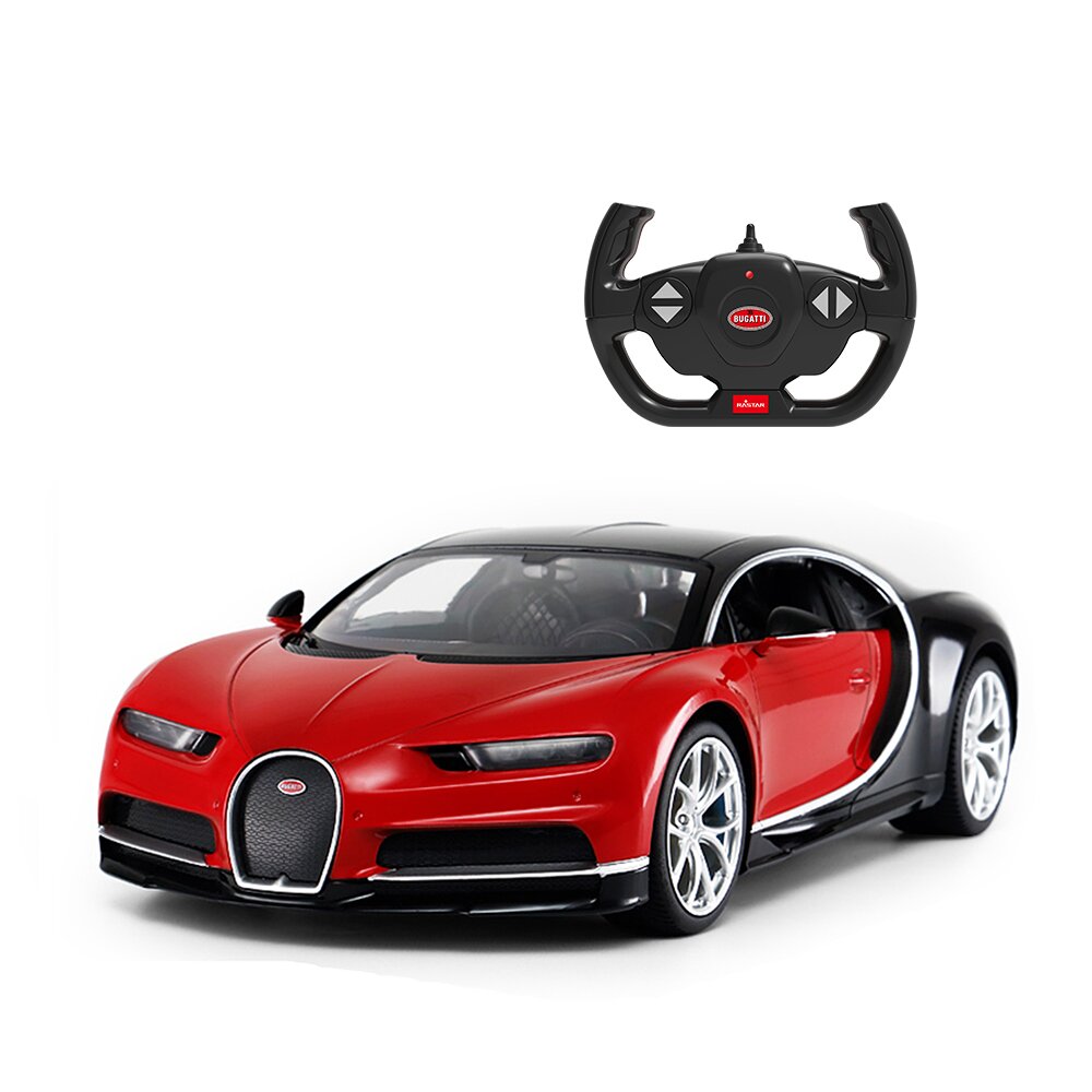 Rastar Masinuta cu telecomanda Bugatti Chiron 1:14 Rosu