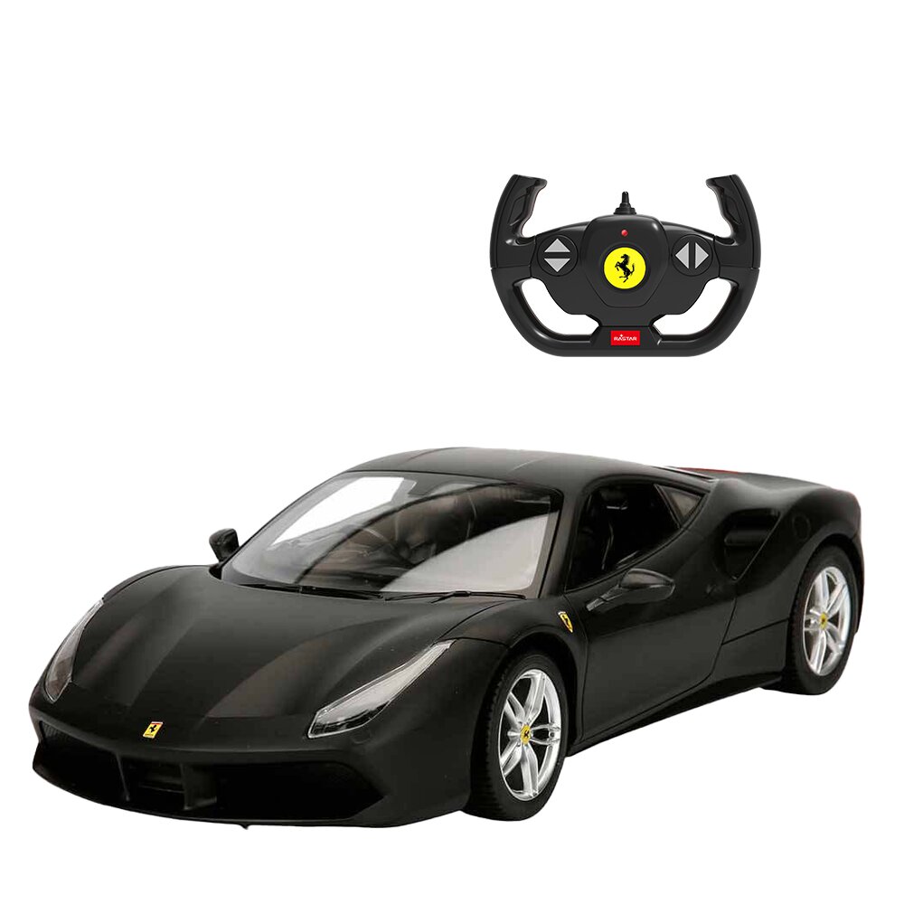 Rastar Masinuta cu telecomanda Ferrari 488 GTB 1:14 Negru