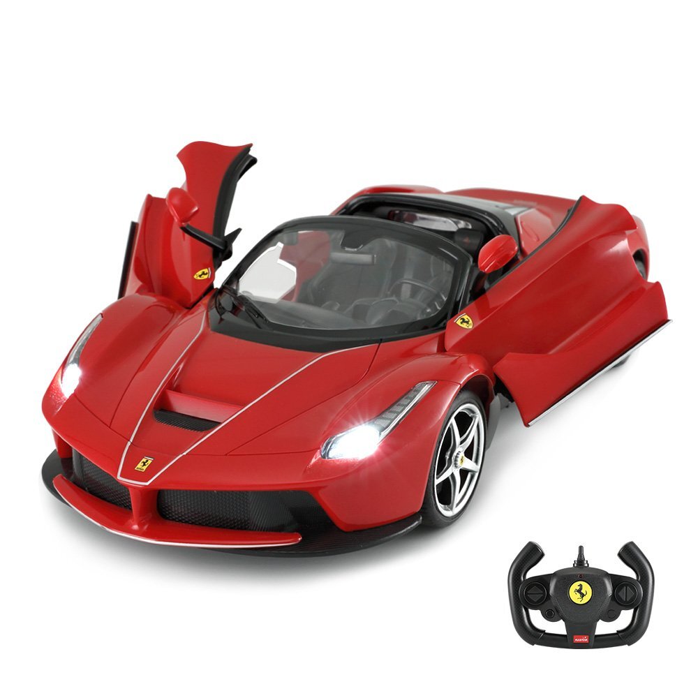 Rastar Masinuta cu telecomanda Ferrari LaFerrari Aperta 1:14 Rosu