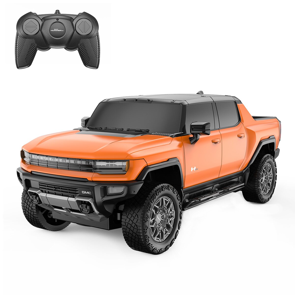 Rastar Masinuta cu telecomanda Hummer EV 1:26 Portocaliu