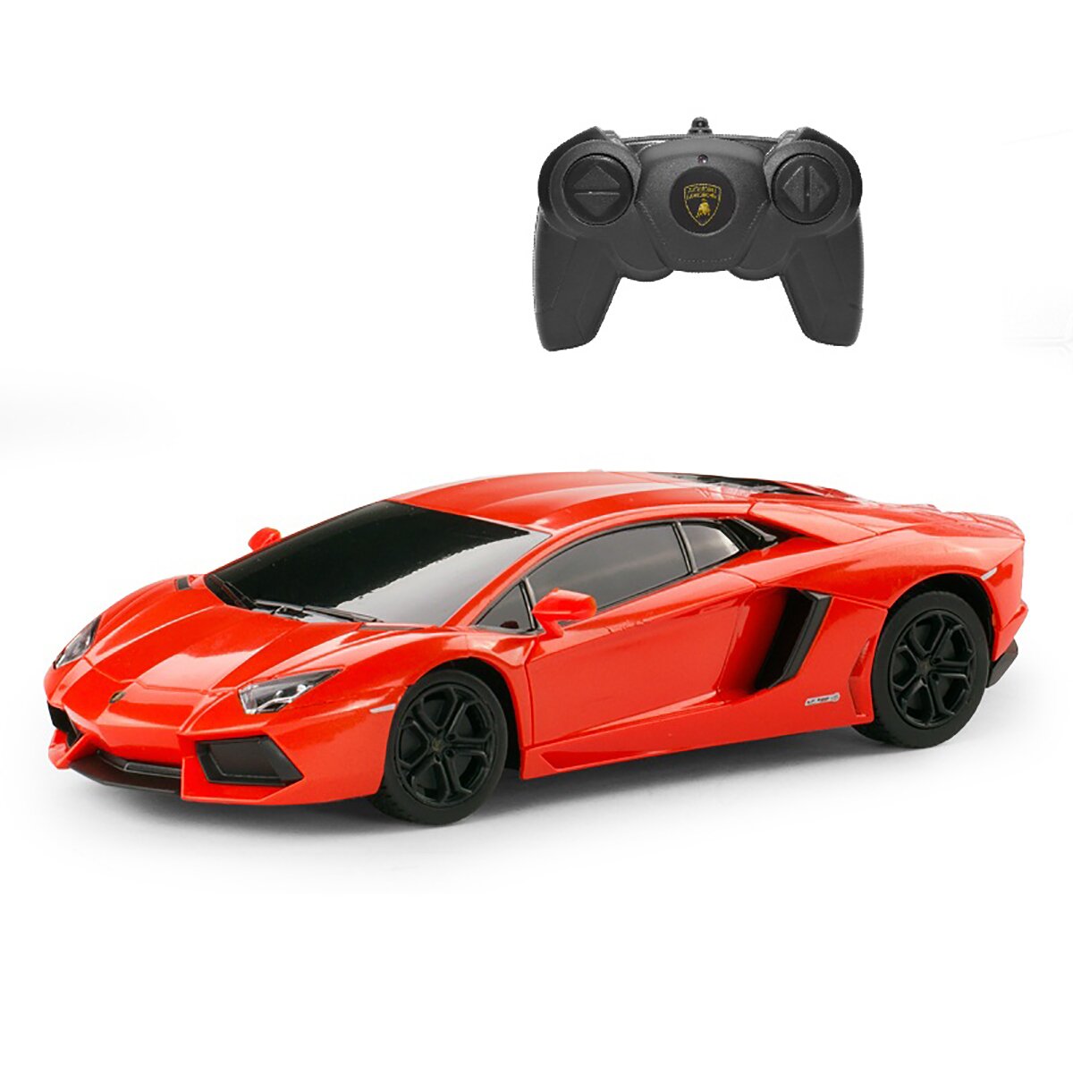 Rastar Masinuta cu telecomanda Lamborghini Aventador LP700 RC Portocaliu 1:24