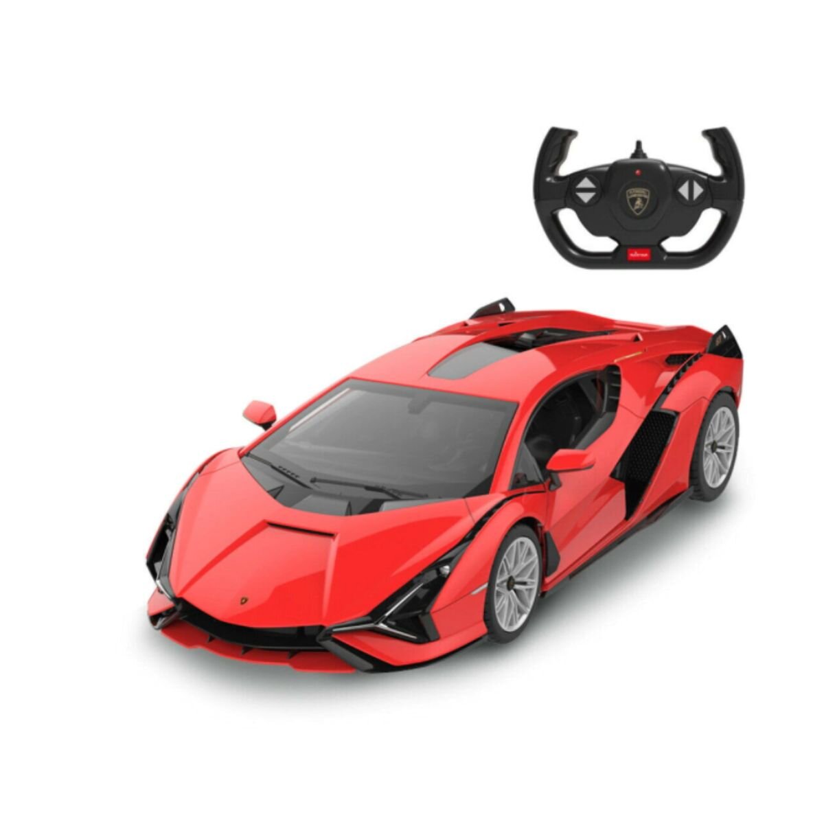 Rastar Masinuta cu telecomanda Lamborghini Sian Rosu 1:14