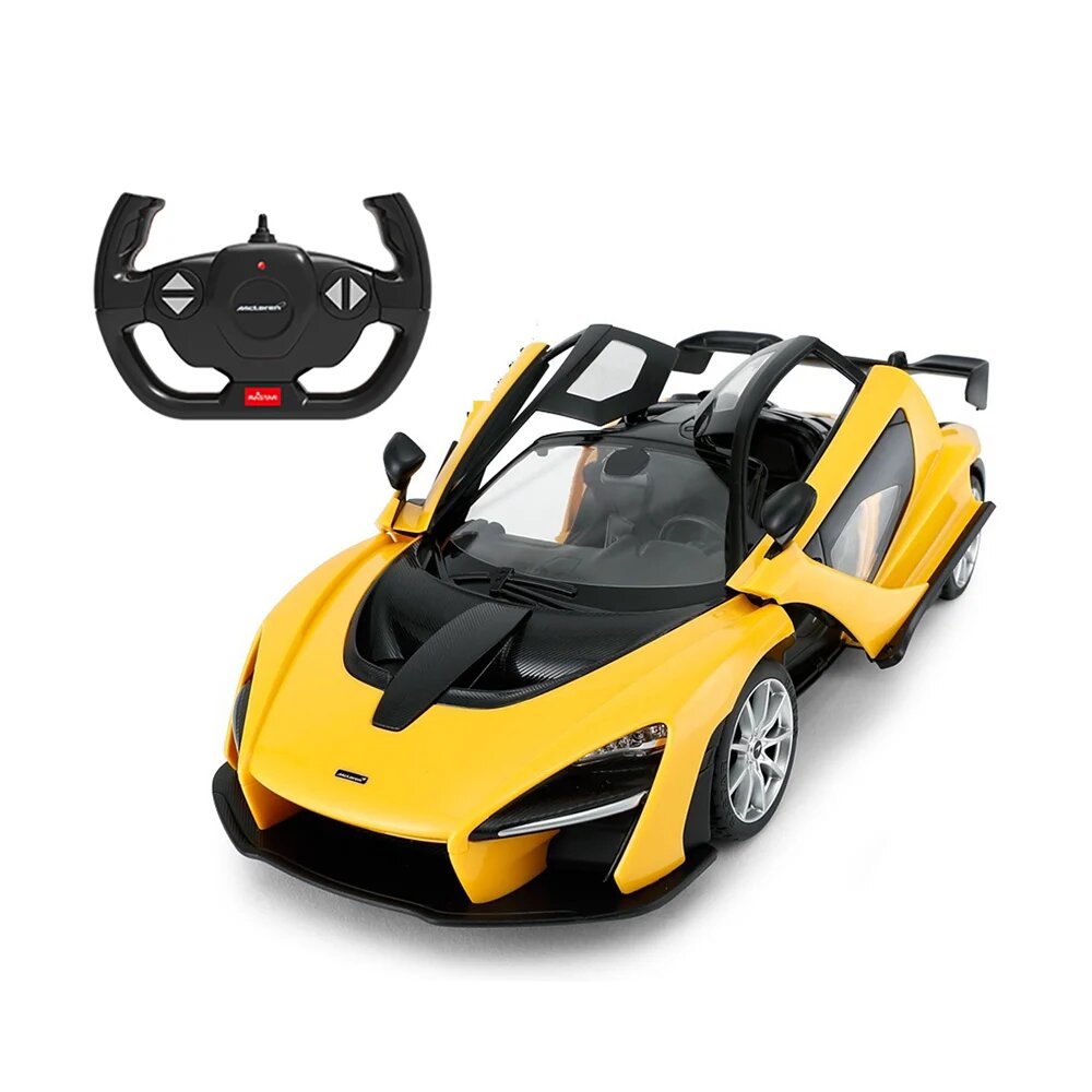 Rastar Masinuta cu telecomanda McLaren Senna 1:14 Yellow
