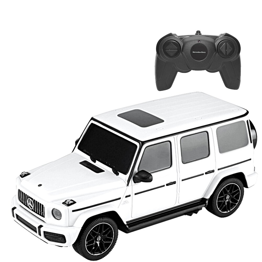 Rastar Masinuta cu telecomanda Mercedez-Benz G63 AMG 1:24 Alb